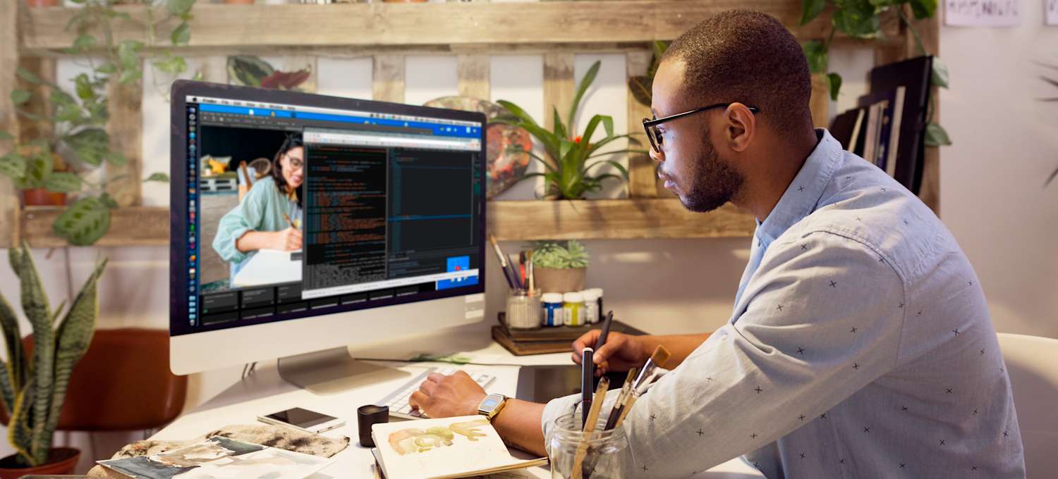 Modern website design and development